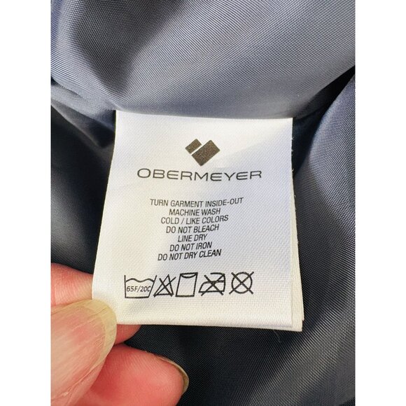 Obermeyer Gray Insulated Ski Pants, Men's Sz Large - Picture 7 of 8